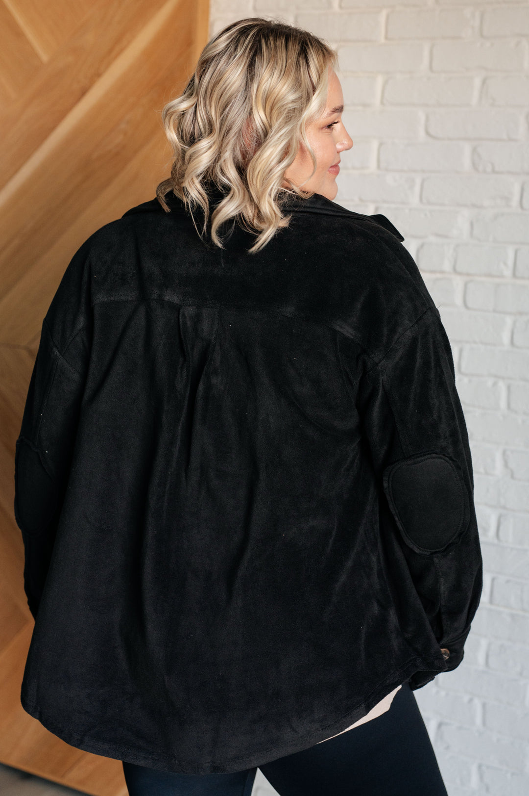 Fantastic in Fleece Jacket in Black-Outerwear-Inspired by Justeen-Women's Clothing Boutique