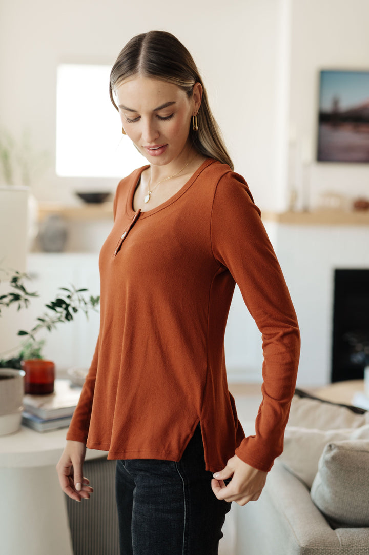 Feeling Better Scoop Neck Top-110 Long Sleeve Tops-Inspired by Justeen-Women's Clothing Boutique