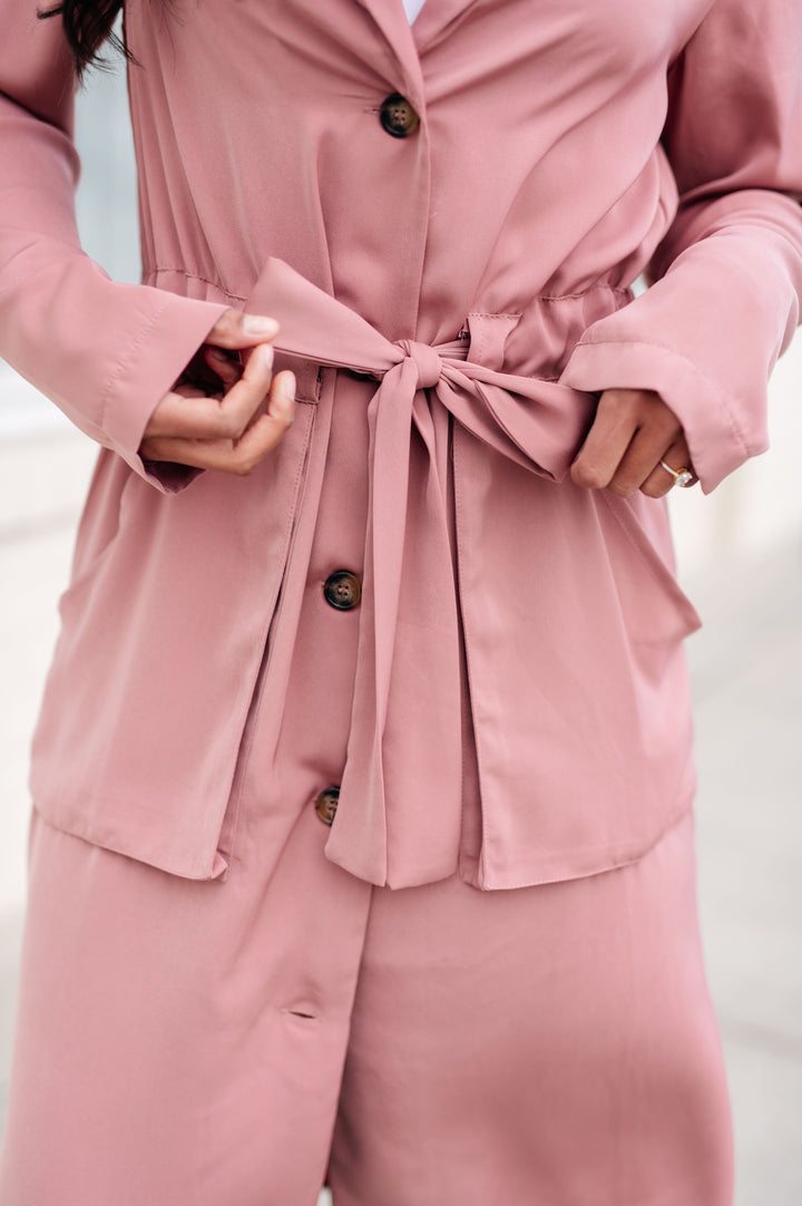 First Day Of Spring Jacket in Dusty Mauve-Outerwear-Inspired by Justeen-Women's Clothing Boutique