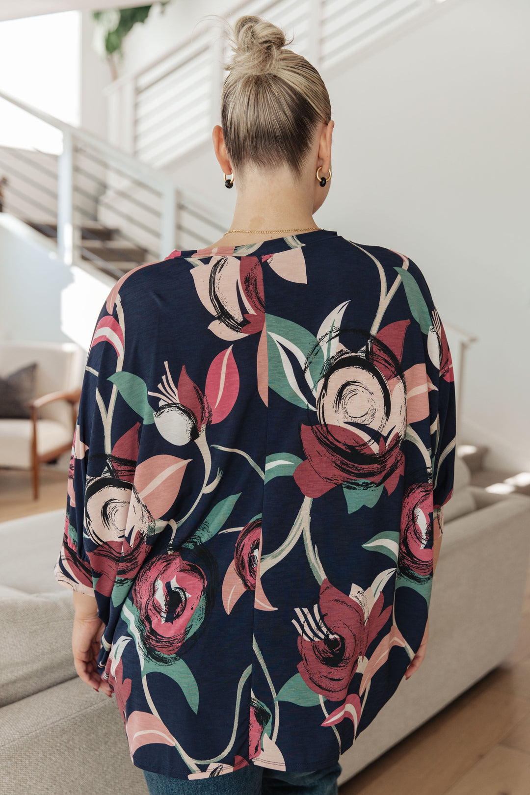 Float On Floral Top-110 Long Sleeve Tops-Inspired by Justeen-Women's Clothing Boutique