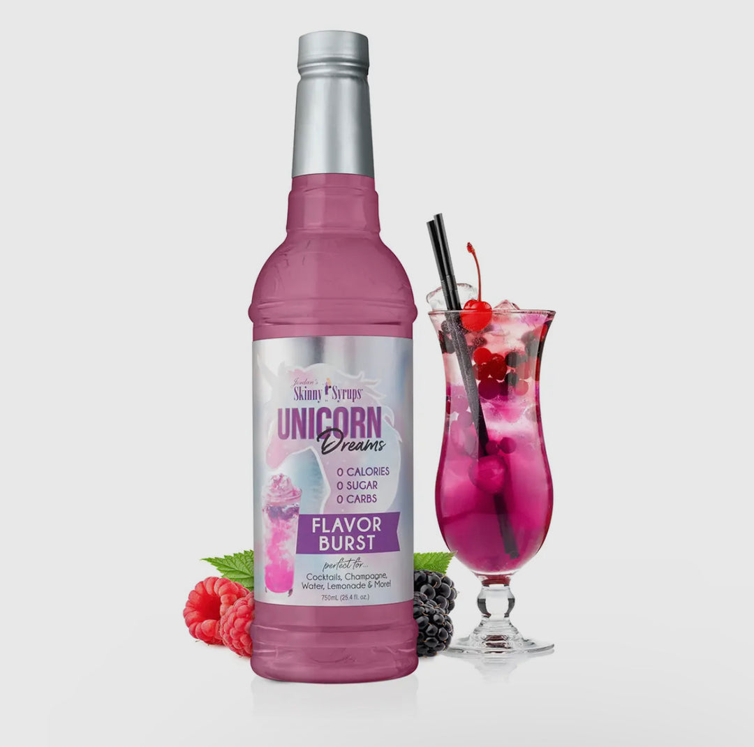 Jordan's Skinny Mixes, Sugar Free Unicorn Syrup-220 Beauty/Gift-Inspired by Justeen-Women's Clothing Boutique in Chicago, Illinois