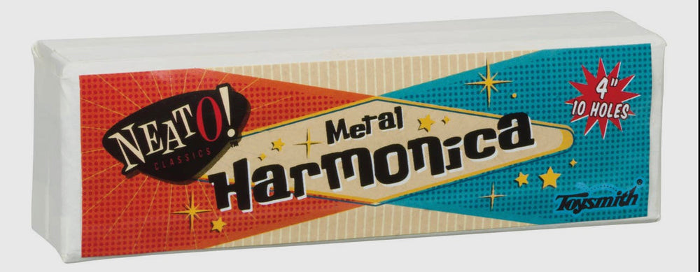 Neato! 4" Metal Harmonica-240 Kids-Inspired by Justeen-Women's Clothing Boutique in Chicago, Illinois