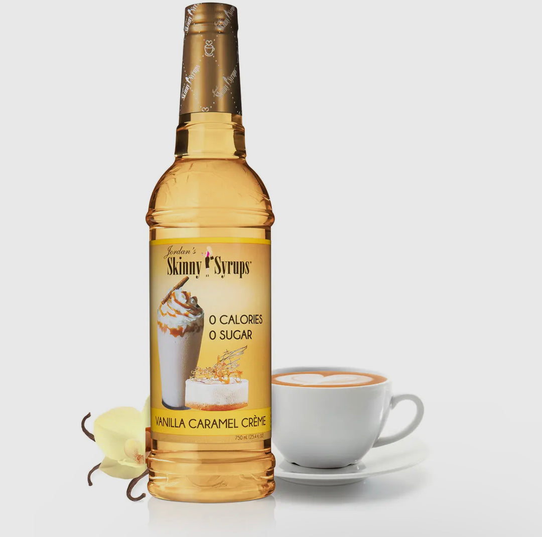 Jordan's Skinny Mixes, Sugar Free Vanilla Caramel Creme Syrup-220 Beauty/Gift-Inspired by Justeen-Women's Clothing Boutique in Chicago, Illinois