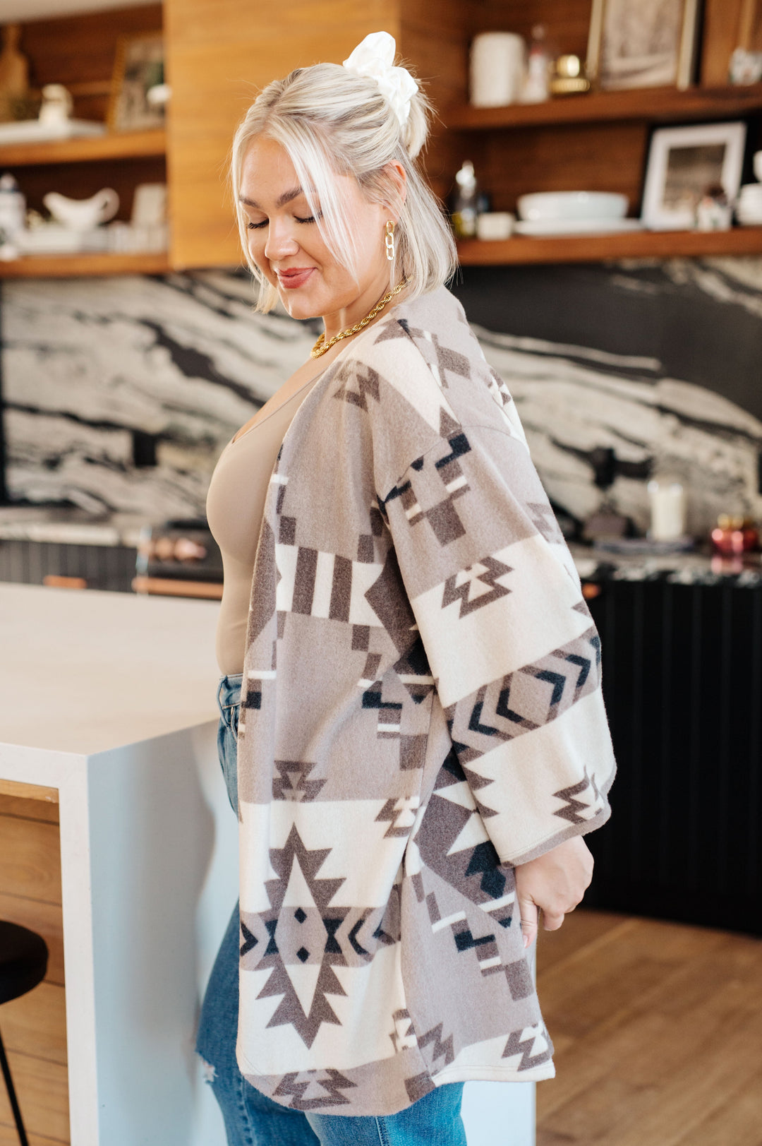 Full of Character Blanket Kimono-Cardigans + Kimonos-Inspired by Justeen-Women's Clothing Boutique