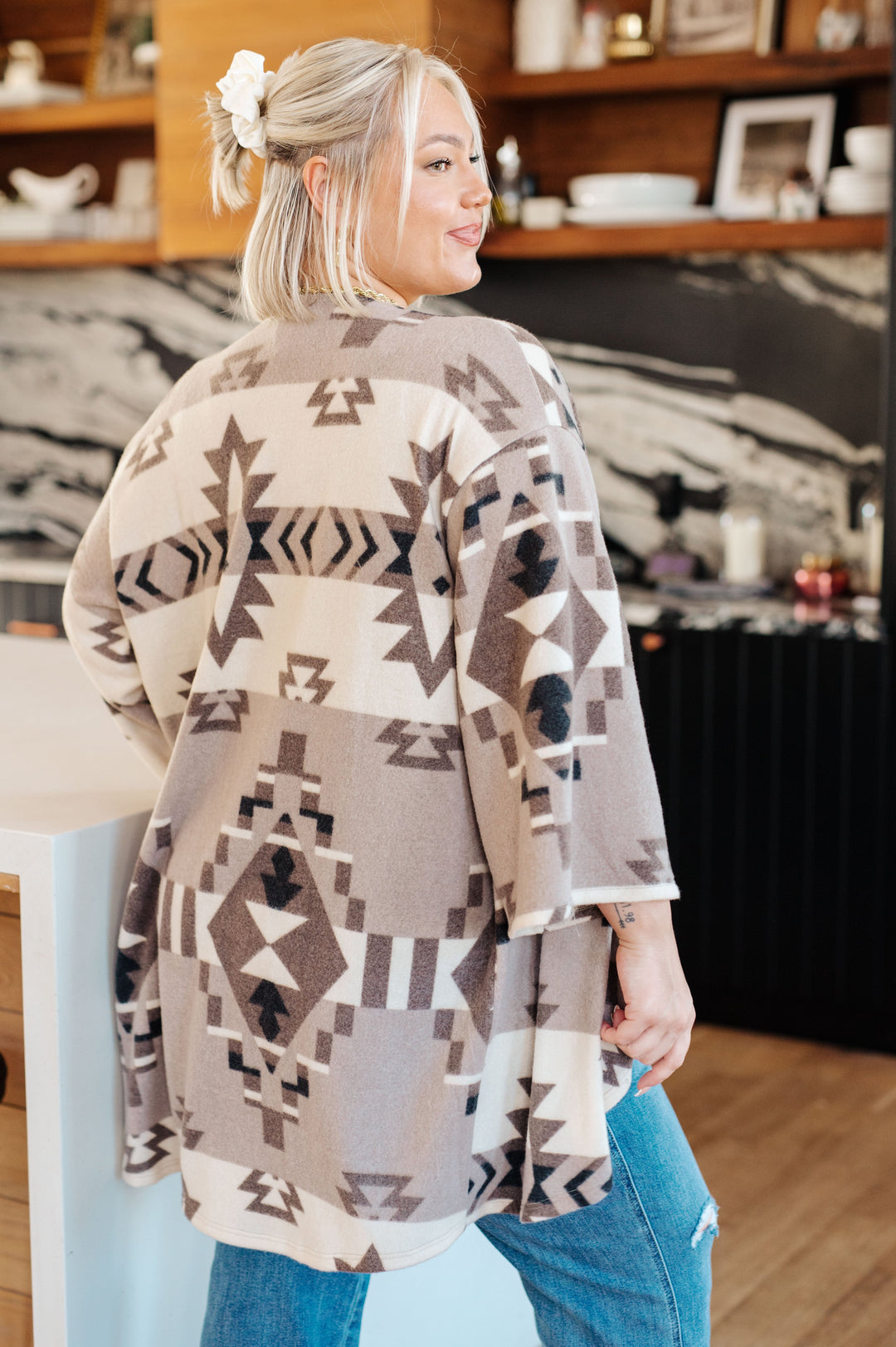 Full of Character Blanket Kimono-Cardigans + Kimonos-Inspired by Justeen-Women's Clothing Boutique