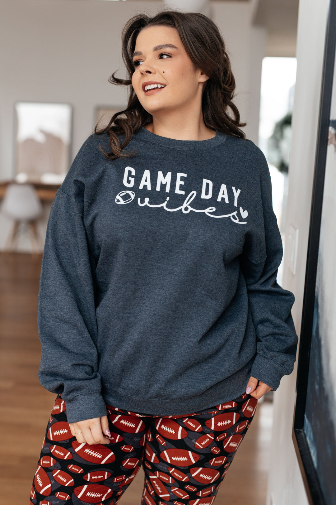 Game Day Vibes Pullover-Sweaters/Sweatshirts-Inspired by Justeen-Women's Clothing Boutique in Chicago, Illinois