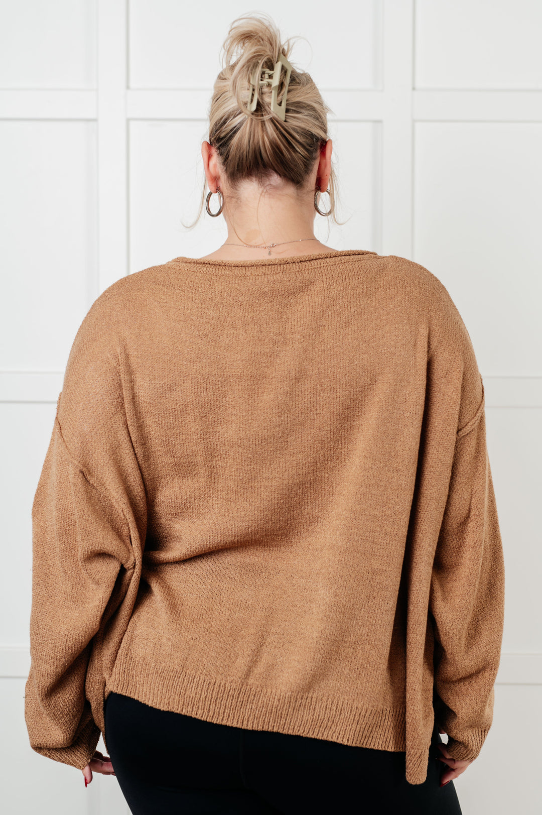 General Feeling Boatneck Sweater-Sweaters/Sweatshirts-Inspired by Justeen-Women's Clothing Boutique