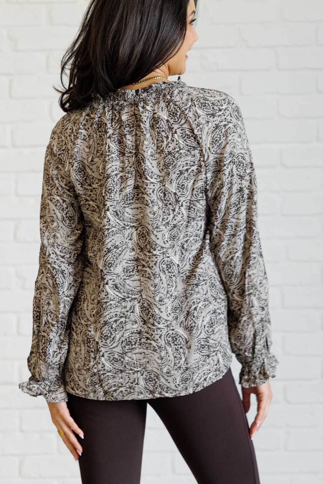 Grow Next To Me Blouse-110 Long Sleeve Tops-Inspired by Justeen-Women's Clothing Boutique