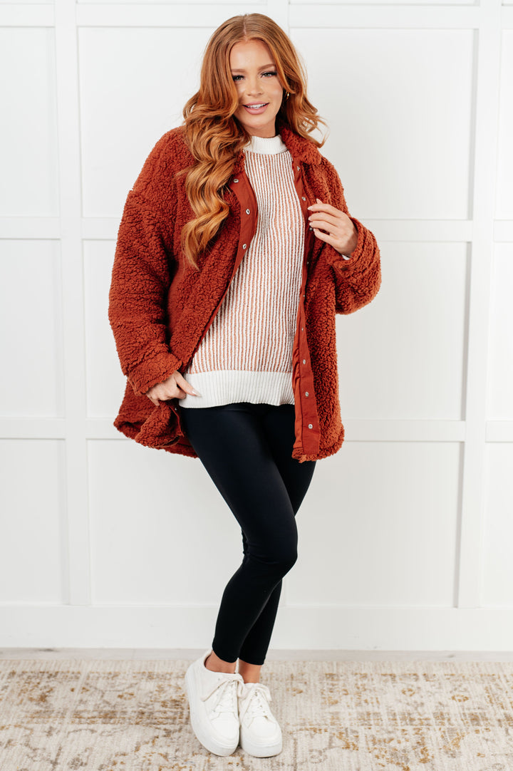 Growing Up Great Sherpa Jacket-Outerwear-Inspired by Justeen-Women's Clothing Boutique