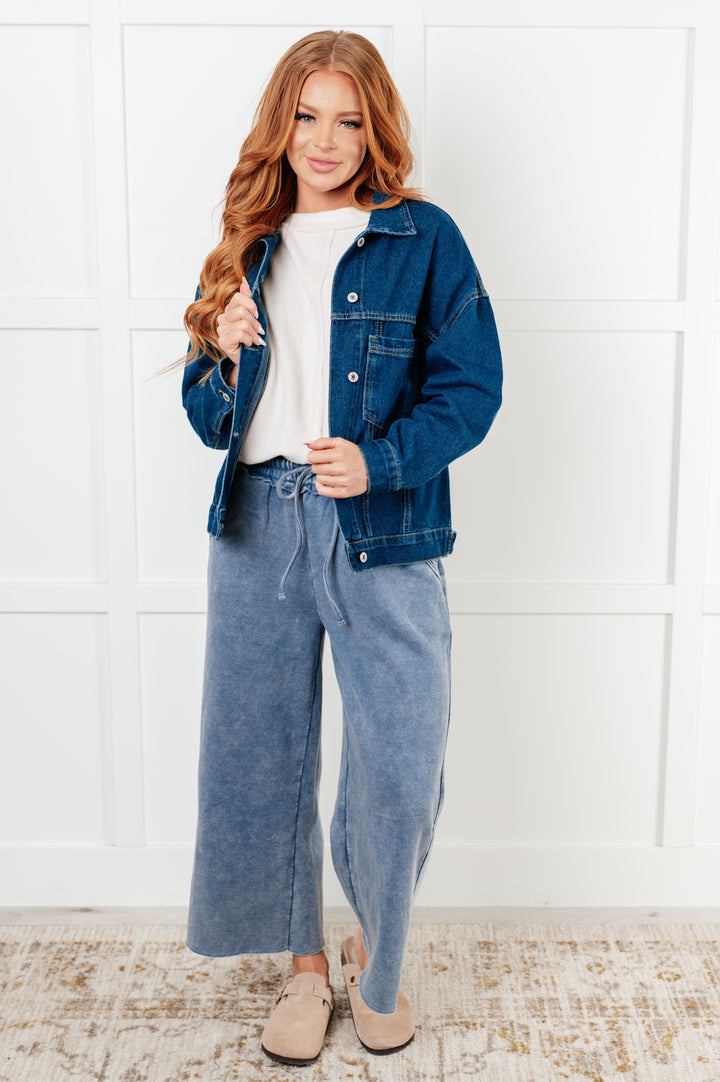 Have We Met Oversized Denim Jacket-Outerwear-Inspired by Justeen-Women's Clothing Boutique