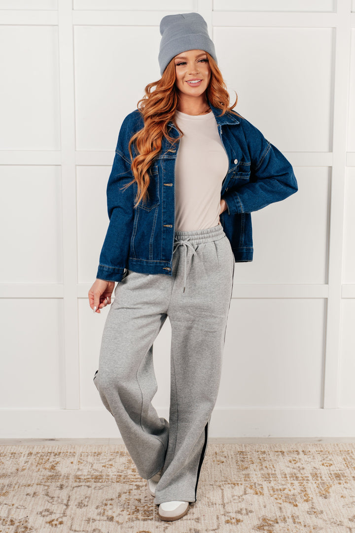 Have We Met Oversized Denim Jacket-Outerwear-Inspired by Justeen-Women's Clothing Boutique