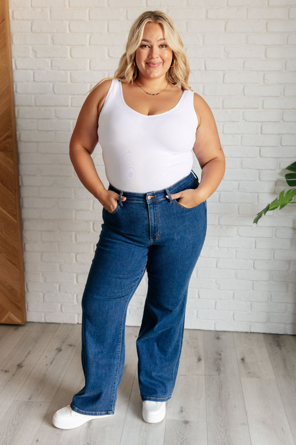 Hazel High Rise Vintage Wide Leg Jeans-Denim-Inspired by Justeen-Women's Clothing Boutique