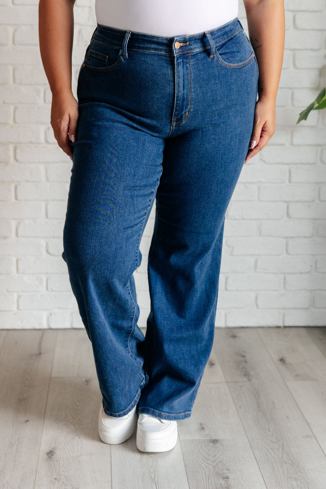 Hazel High Rise Vintage Wide Leg Jeans-Denim-Inspired by Justeen-Women's Clothing Boutique