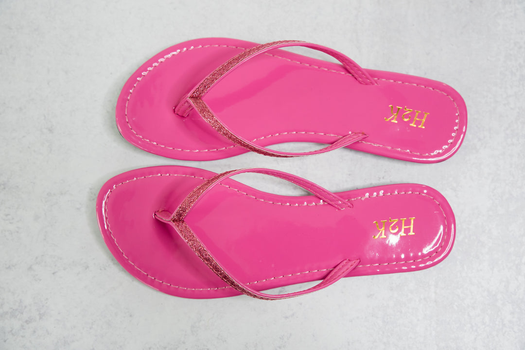 Sassy Sandals in Pink-H2K-Inspired by Justeen-Women's Clothing Boutique