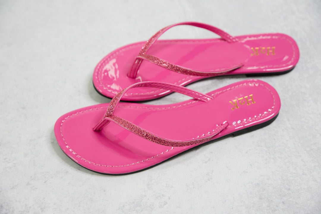 Sassy Sandals in Pink-H2K-Inspired by Justeen-Women's Clothing Boutique