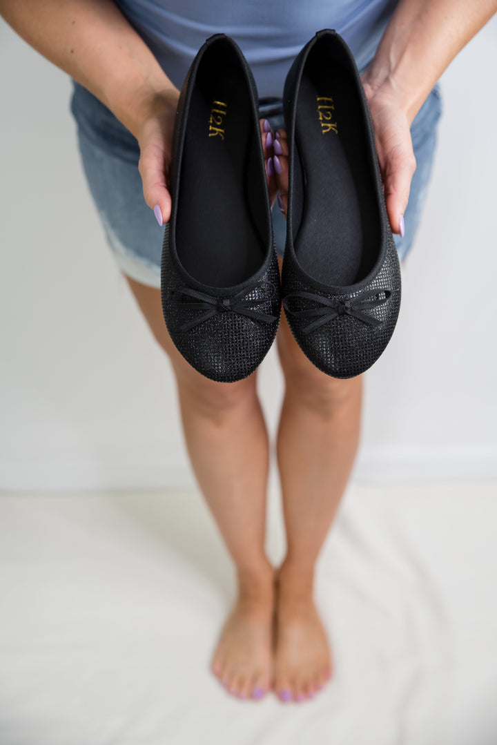 Touch of Magic Flats in Black-H2K-Inspired by Justeen-Women's Clothing Boutique