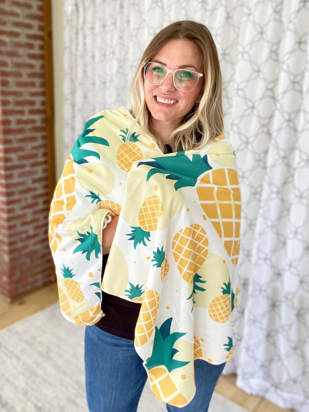 Pineapple Backpack Towel-Julia Rose-Inspired by Justeen-Women's Clothing Boutique