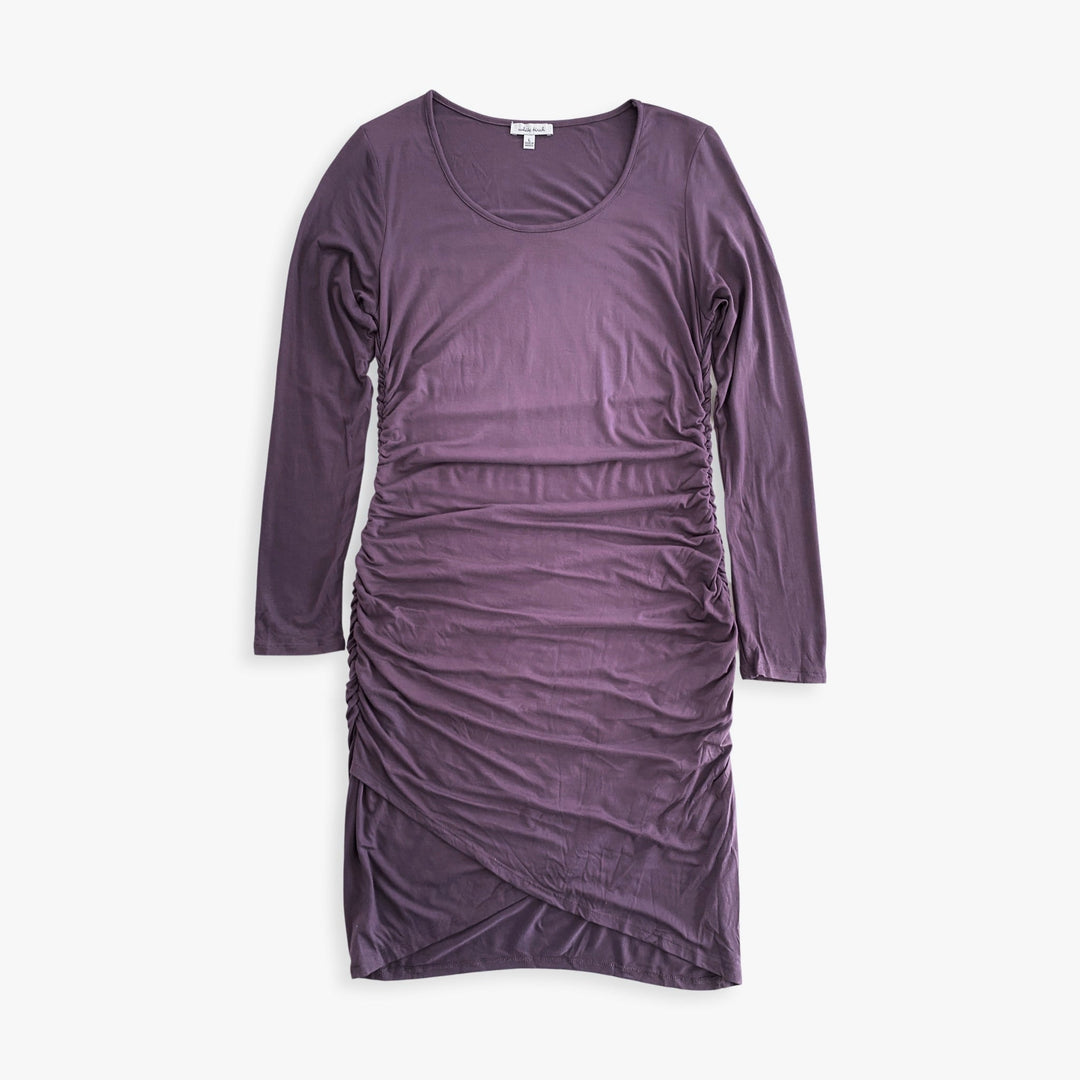 Radiate Beauty Dress in Purple-White Birch-Inspired by Justeen-Women's Clothing Boutique