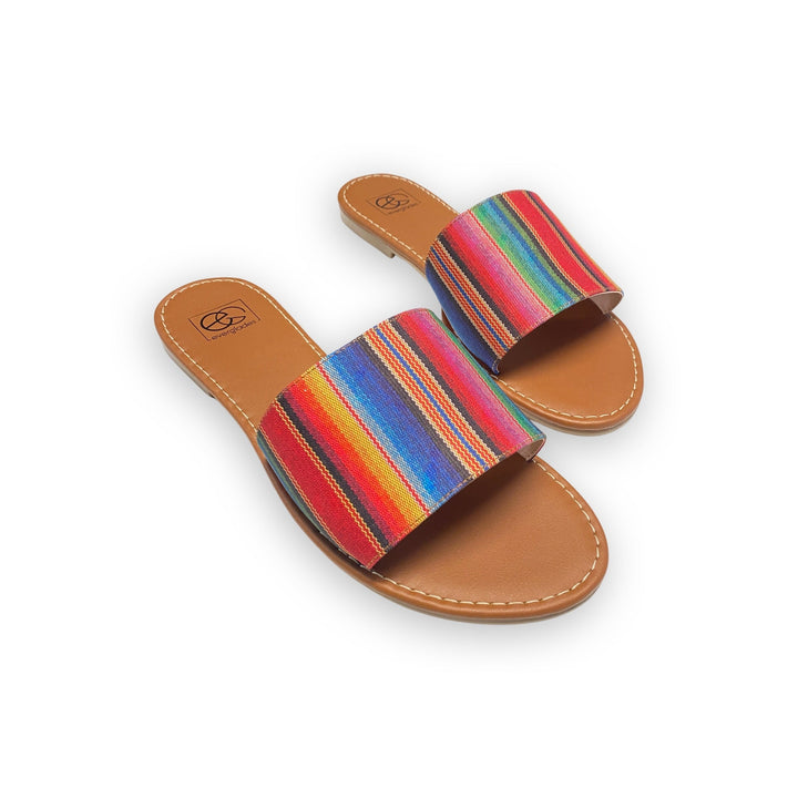 Ritzy Sandals in Serape-Miami Shoes-Inspired by Justeen-Women's Clothing Boutique