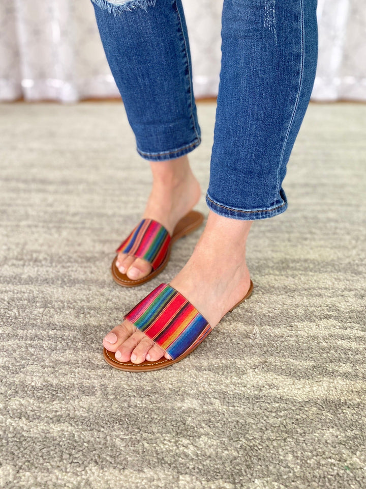 Ritzy Sandals in Serape-Miami Shoes-Inspired by Justeen-Women's Clothing Boutique