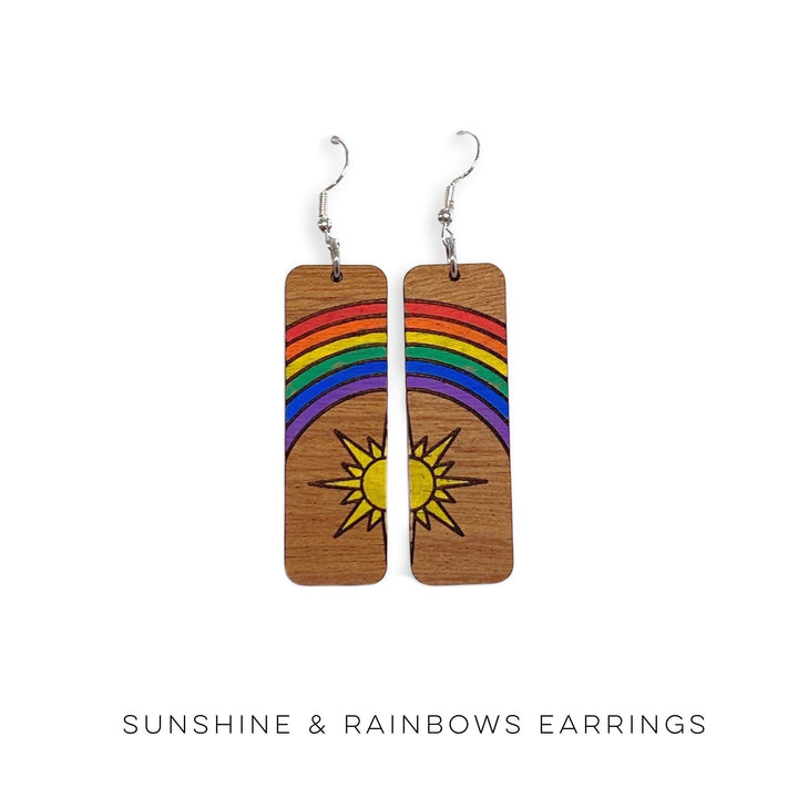 Sunshine & Rainbows Earrings-Hello Happiness-Inspired by Justeen-Women's Clothing Boutique