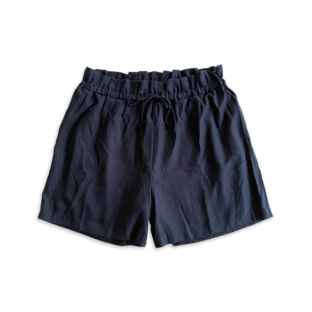 Dance through the Night Shorts in Navy-White Birch-Inspired by Justeen-Women's Clothing Boutique