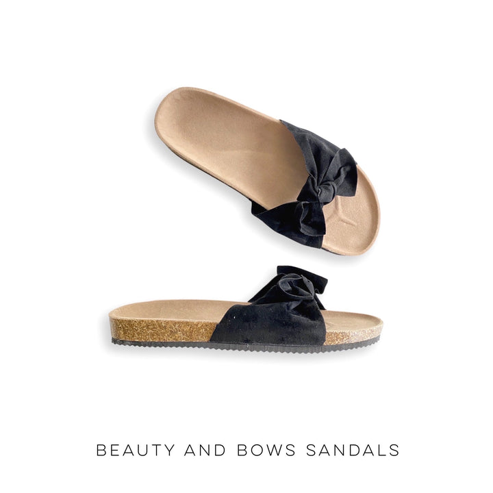 Beauty and Bows Sandals-Julia Rose-Inspired by Justeen-Women's Clothing Boutique