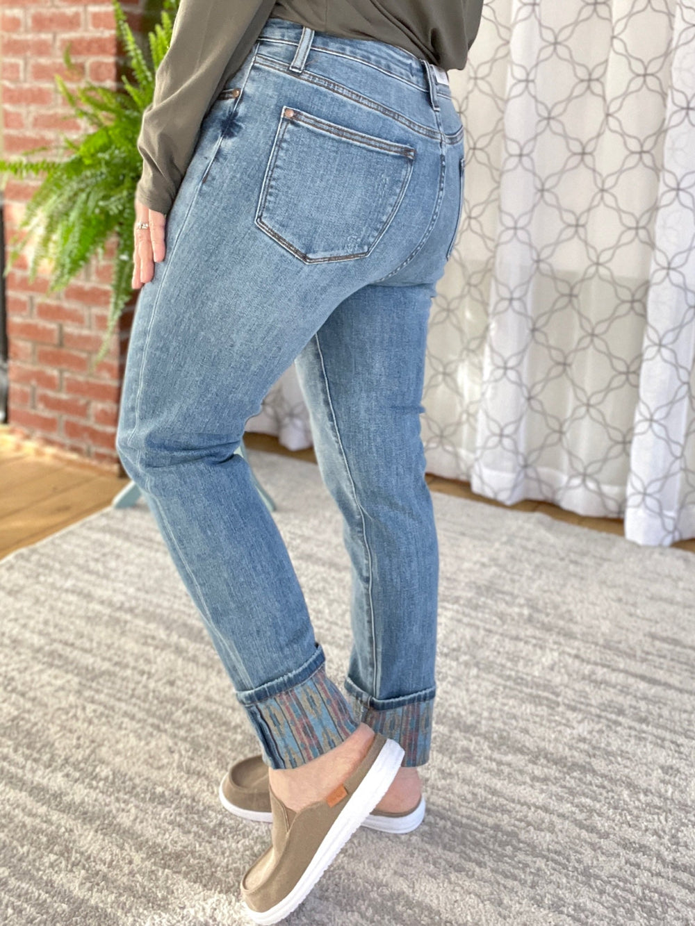 Southwestern Style Judy Blue Jeans-Judy Blue-Inspired by Justeen-Women's Clothing Boutique in Chicago, Illinois