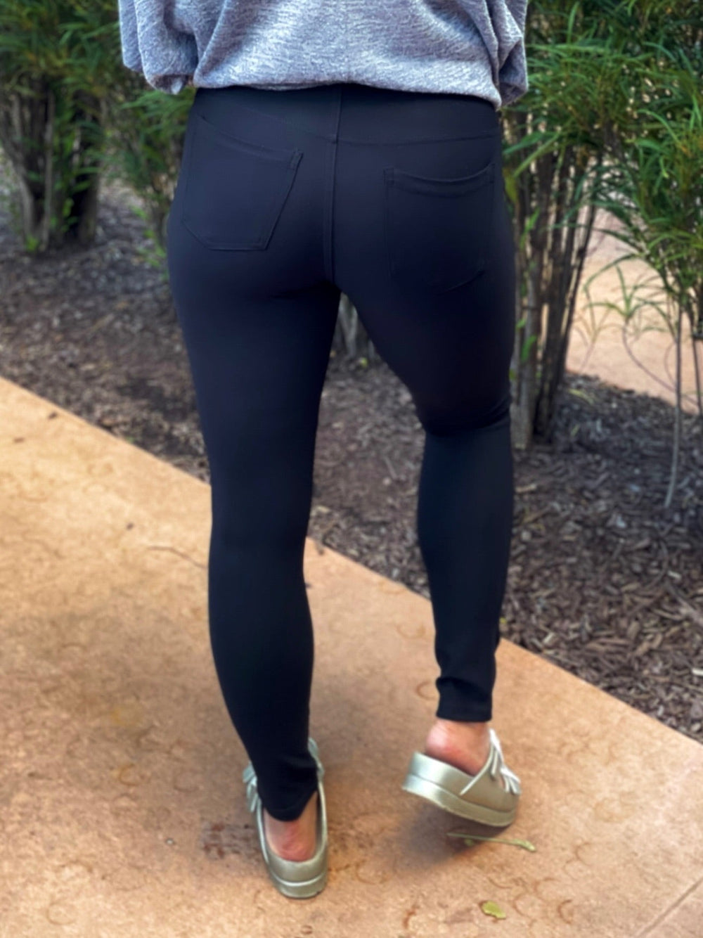 My Perfect Ponte Pants in Black-Yelete-Inspired by Justeen-Women's Clothing Boutique