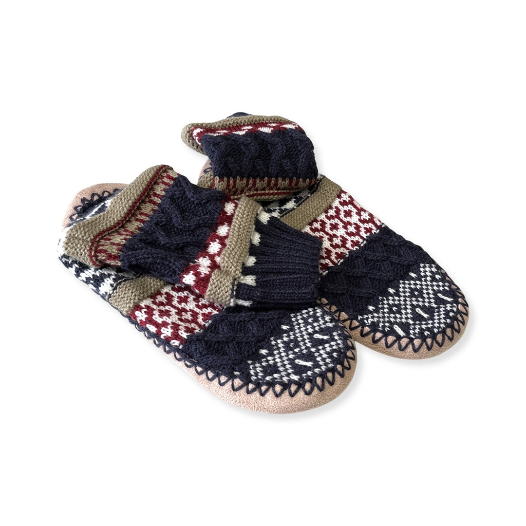 Nordic Night Slipper Booties in Navy-Urbanista-Inspired by Justeen-Women's Clothing Boutique