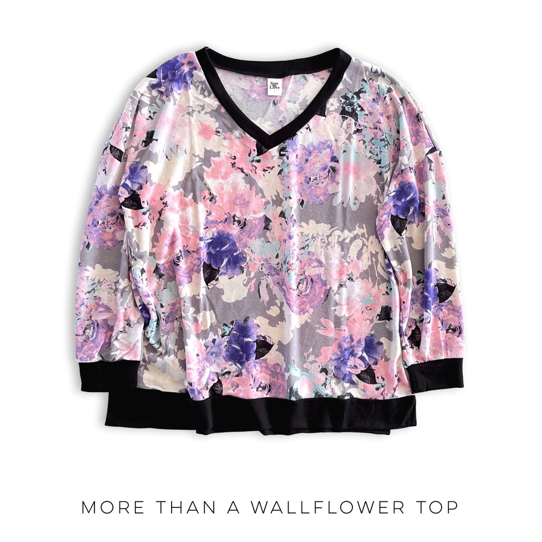 More than a Wallflower Top-Sew in Love-Inspired by Justeen-Women's Clothing Boutique