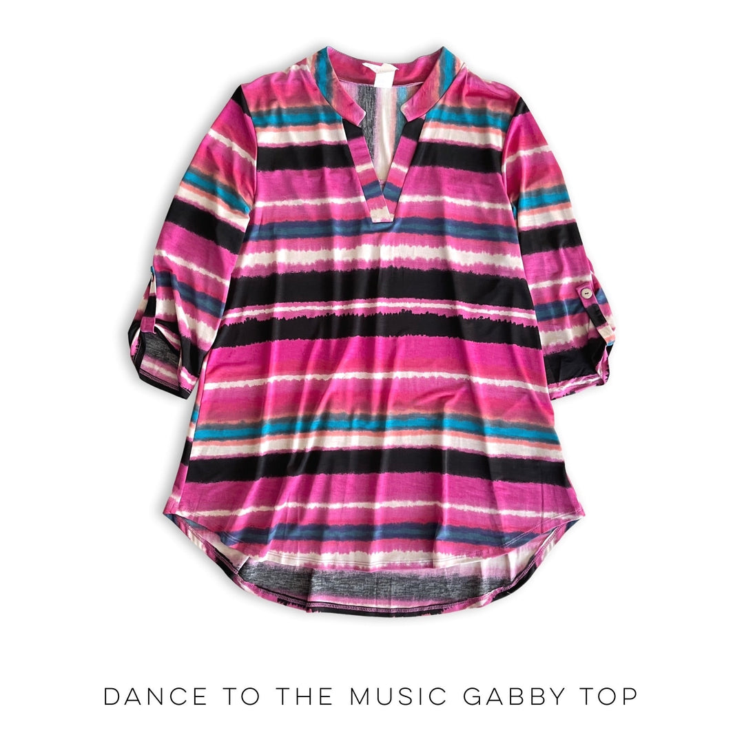 Dance to the Music Gabby Top-Honey Me-Inspired by Justeen-Women's Clothing Boutique in Chicago, Illinois