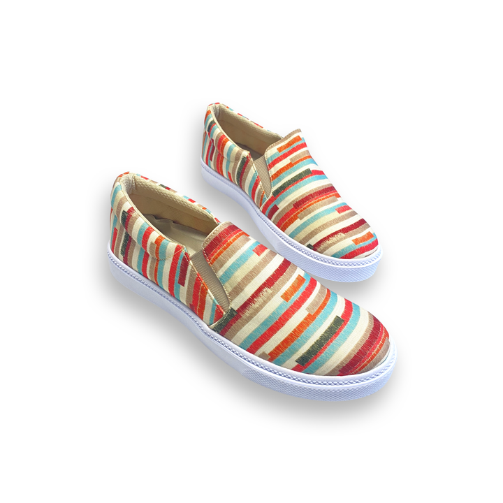 My Boho Striped Sneakers-MS-Everglades-Inspired by Justeen-Women's Clothing Boutique