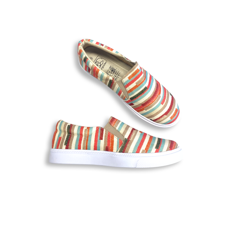 My Boho Striped Sneakers-MS-Everglades-Inspired by Justeen-Women's Clothing Boutique