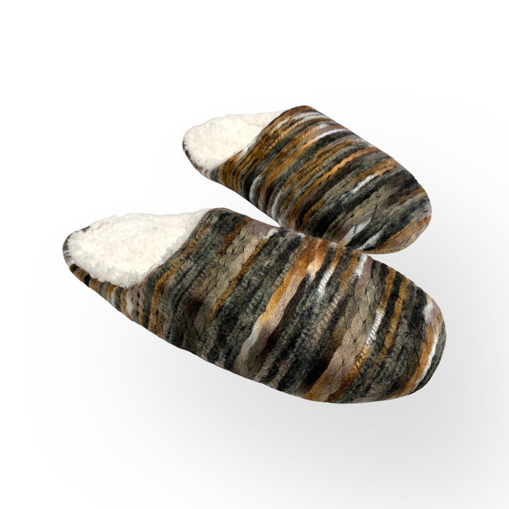 Couch Snuggles Slippers in Brown-Urbanista-Inspired by Justeen-Women's Clothing Boutique