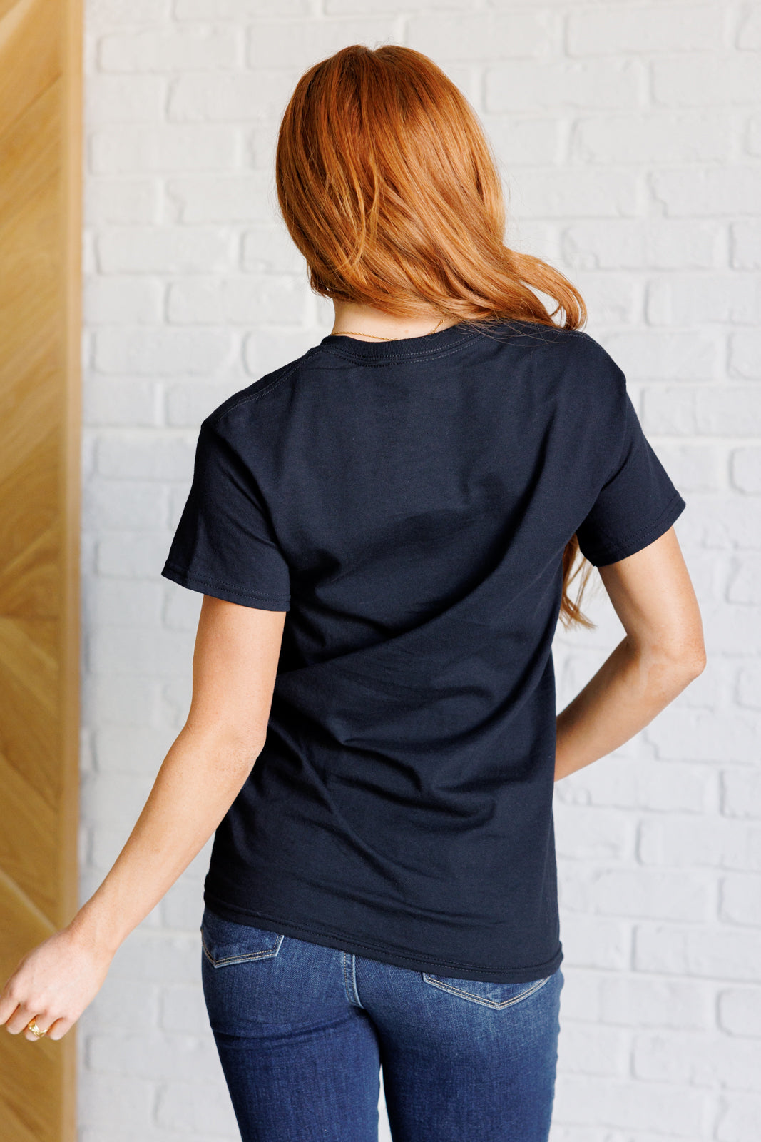 In Dolly We Trust Graphic Tee-Short Sleeve Tops-Inspired by Justeen-Women's Clothing Boutique