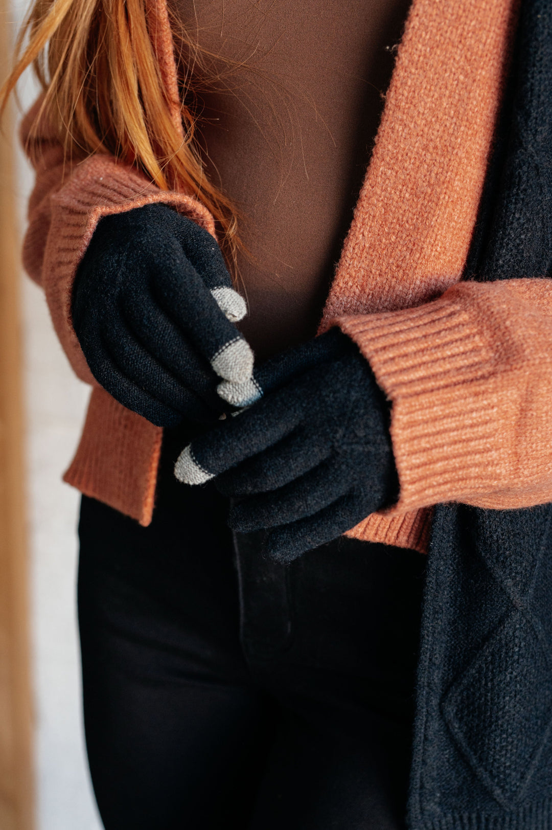 Jane Frost Beanie, Glove, and Scarf Set In Black-220 Beauty/Gift-Inspired by Justeen-Women's Clothing Boutique