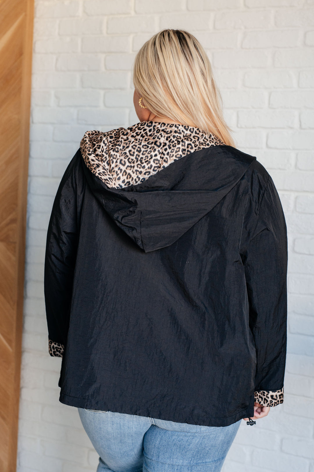 Let's Get Wild Hooded Windbreaker-Outerwear-Inspired by Justeen-Women's Clothing Boutique