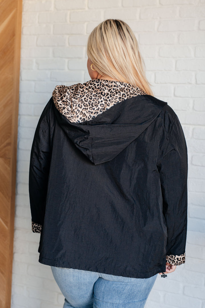 Let's Get Wild Hooded Windbreaker-Outerwear-Inspired by Justeen-Women's Clothing Boutique