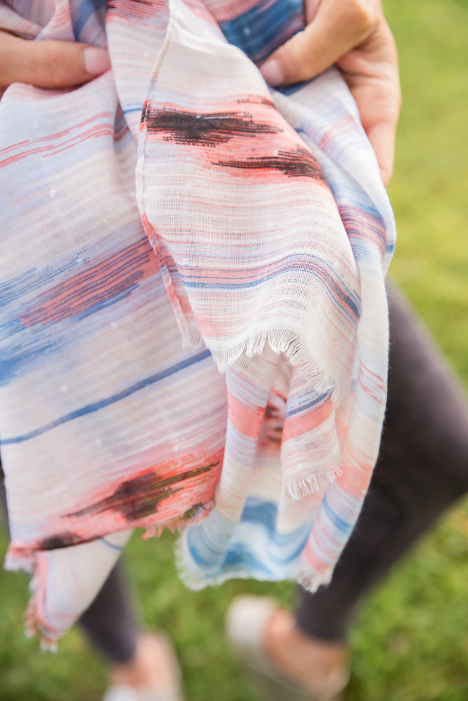 Rose Canyon Scarf-Urbanista-Inspired by Justeen-Women's Clothing Boutique