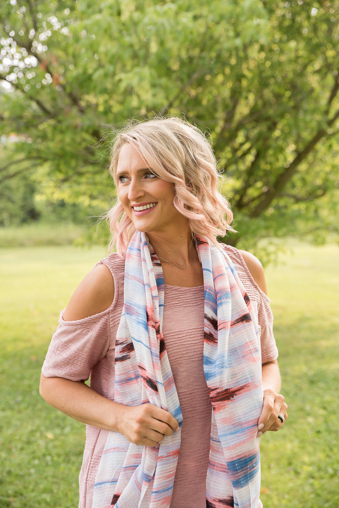 Rose Canyon Scarf-Urbanista-Inspired by Justeen-Women's Clothing Boutique