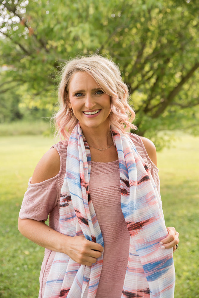 Rose Canyon Scarf-Urbanista-Inspired by Justeen-Women's Clothing Boutique