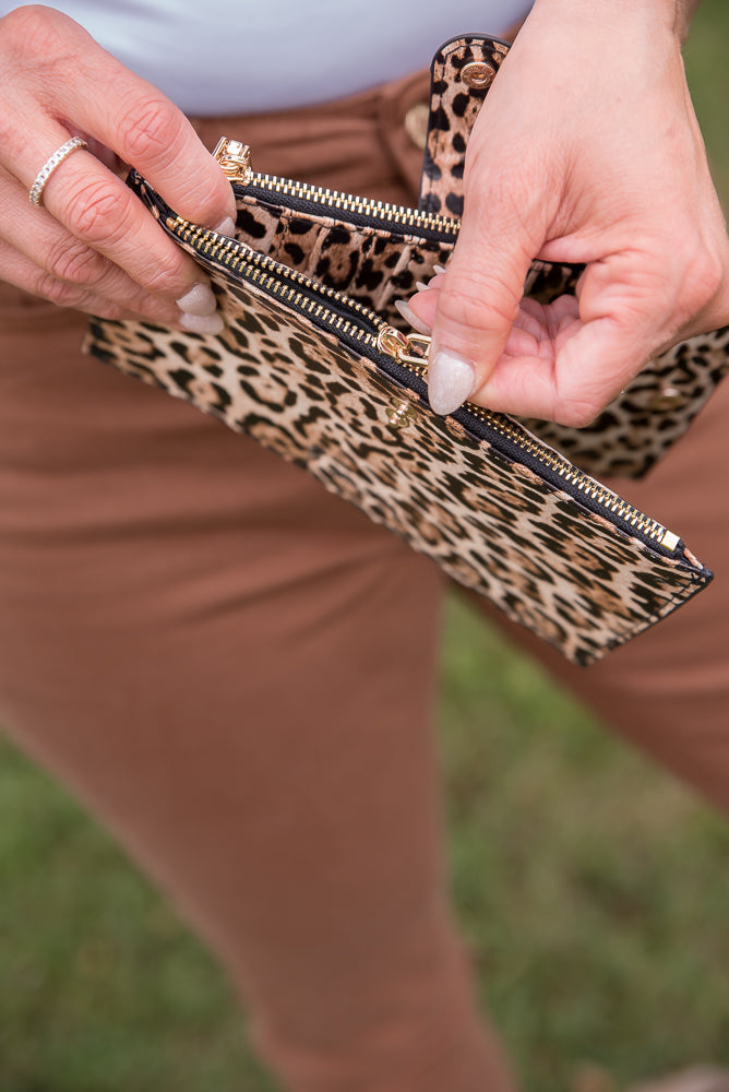 Rich Girl Wallet in Leopard-Julia Rose-Inspired by Justeen-Women's Clothing Boutique