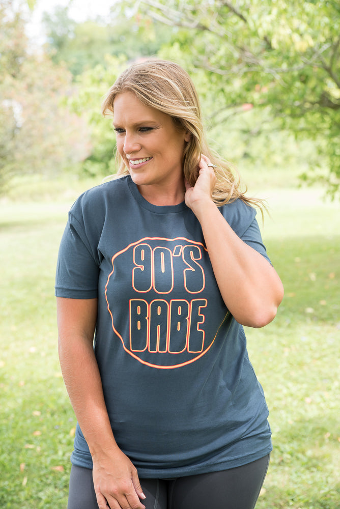 90's Babe Graphic Tee-BT Graphic Tee-Inspired by Justeen-Women's Clothing Boutique in Chicago, Illinois