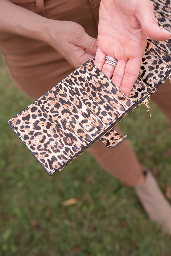 Rich Girl Wallet in Leopard-Julia Rose-Inspired by Justeen-Women's Clothing Boutique