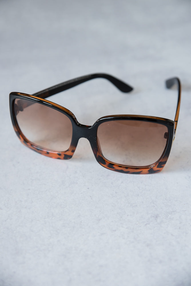 Megan Sunglasses in Tortoise-Julia Rose-Inspired by Justeen-Women's Clothing Boutique