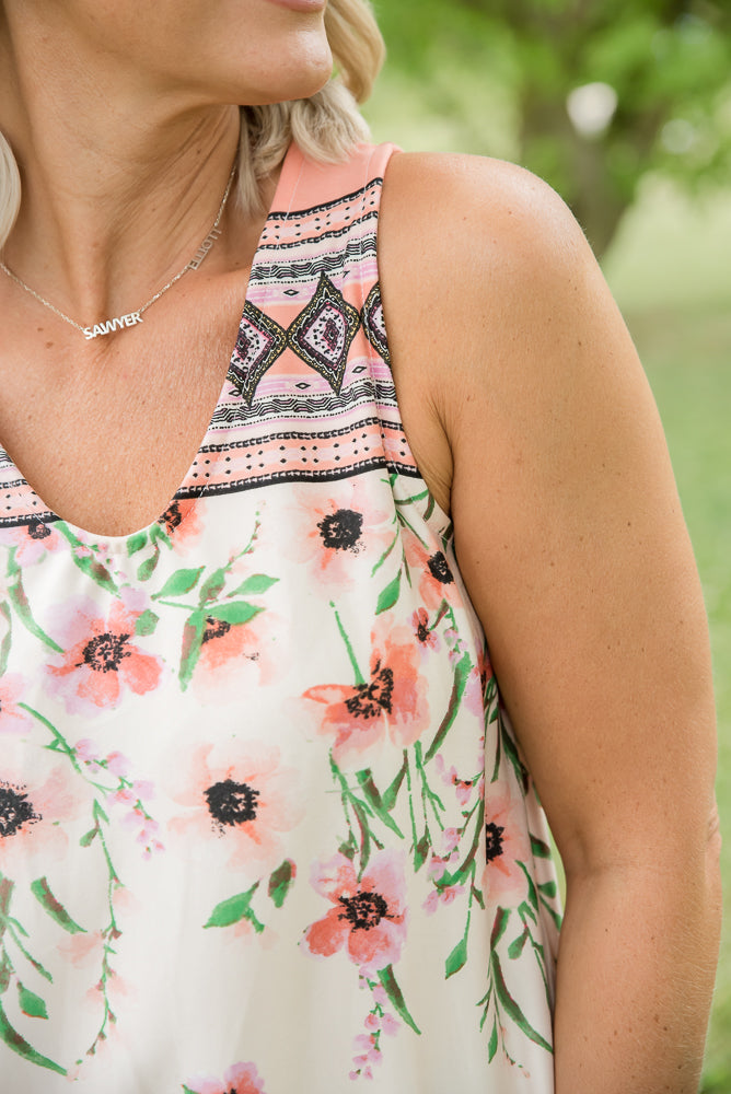 Good Day Sunshine Sleeveless Top-White Birch-Inspired by Justeen-Women's Clothing Boutique