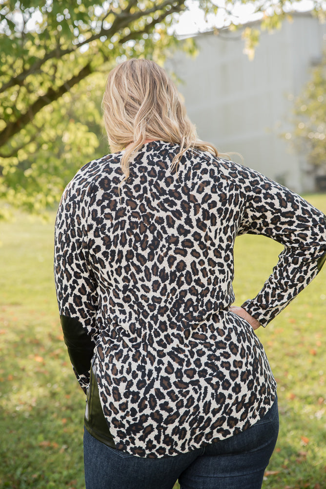 Southern Nights Top in Leopard-YFW-Inspired by Justeen-Women's Clothing Boutique