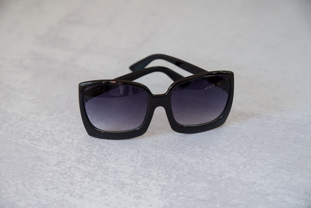 The Megan Sunglasses in Black-Julia Rose-Inspired by Justeen-Women's Clothing Boutique