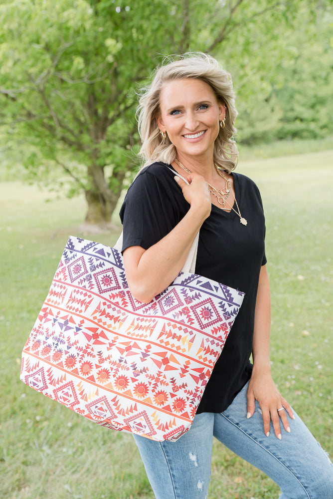 Begin at Sunrise Tote-Urbanista-Inspired by Justeen-Women's Clothing Boutique